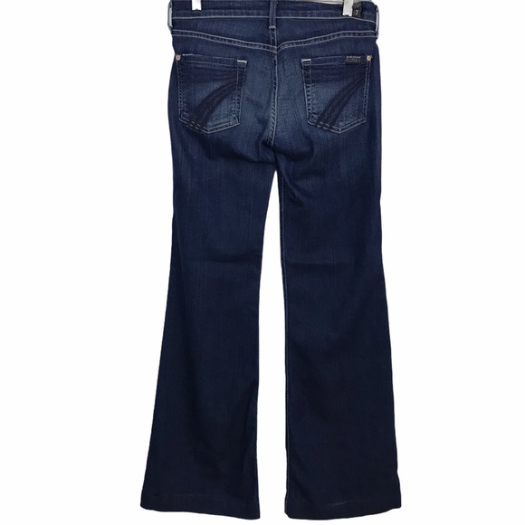 7 Seven For All Mankind Dojo Wide Leg Flare Jeans